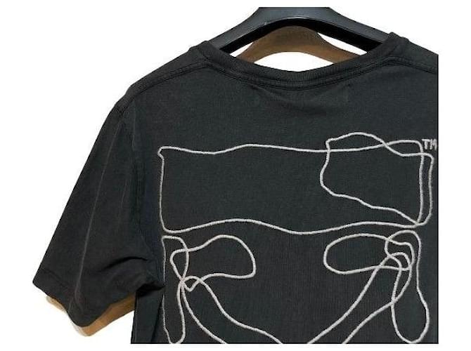 Off White Besticktes Kurzarm-Top für Damen Schwarz - Ansicht 4