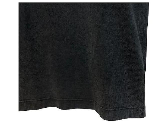 Off White Besticktes Kurzarm-Top für Damen Schwarz - Ansicht 7