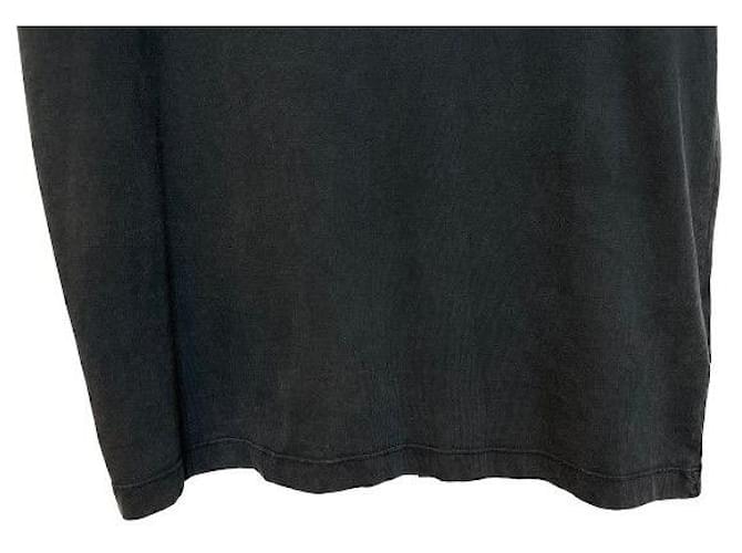 Off White Besticktes Kurzarm-Top für Damen Schwarz - Ansicht 8