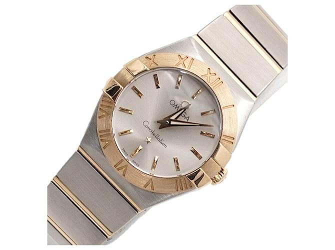 Omega Quarzuhr Silber - Ansicht 2
