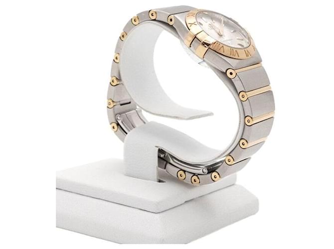 Omega Quarzuhr Silber - Ansicht 4