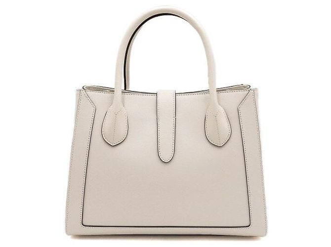 Gucci Borsa Tote e Borsa a Tracolla Jackie GG Medium in pelle bianca Bianco - vista 4