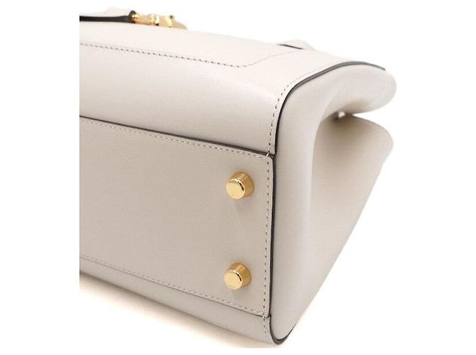 Gucci Borsa Tote e Borsa a Tracolla Jackie GG Medium in pelle bianca Bianco - vista 7
