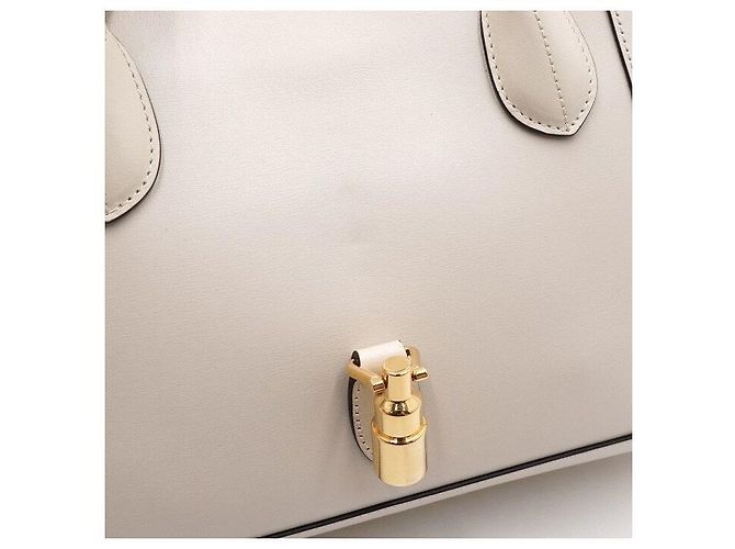 Gucci Borsa Tote e Borsa a Tracolla Jackie GG Medium in pelle bianca Bianco - vista 9