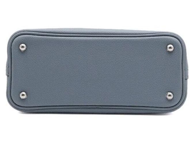 Hermès Borsa Tote e Borsa a Tracolla Bolide Mini Ever Leather, Crossbody Season Blu - vista 7