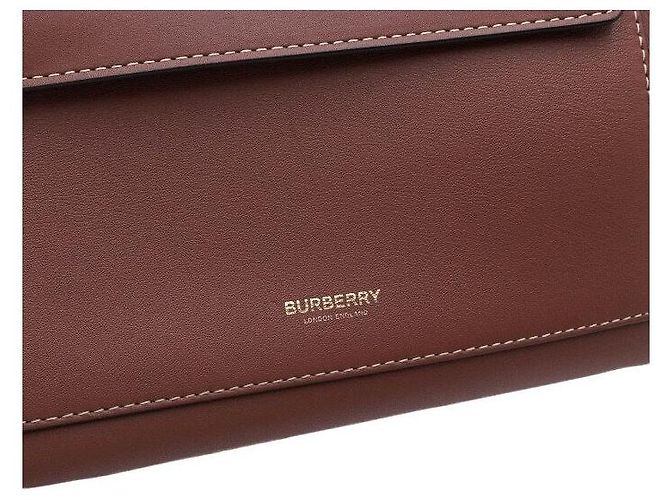 Burberry Mini borsa tote e borsa a tracolla in pelle morbida con tasca - vista 10