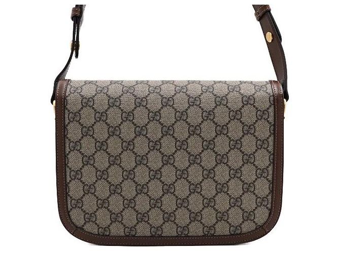 Gucci Borsa a tracolla in tela Horsebit - vista 4