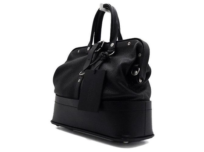 Maison Martin Margiela Borsa Dragger in pelle nera - vista 2