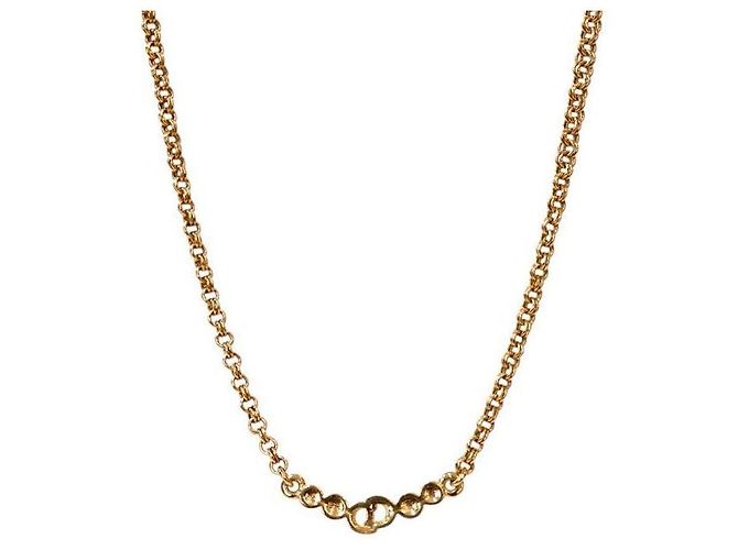 Dior Cubic CD Gold Halskette - Ansicht 2