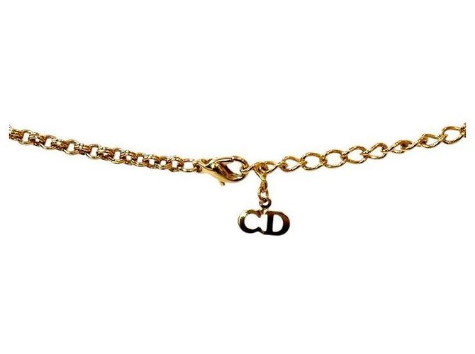 Dior Cubic CD Gold Halskette - Ansicht 3