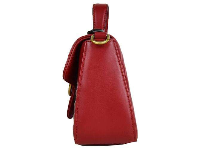 Gucci Borsa a tracolla e a mano Marmont Rosso - vista 2