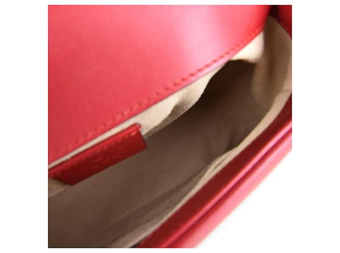 Gucci Borsa a tracolla e a mano Marmont Rosso - vista 5