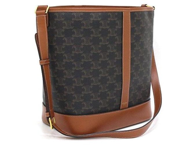 Céline Borsa a Secchiello Triomphe Medium Borsa a Tracolla e a Spalla - vista 3