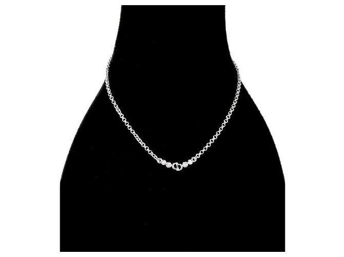 Dior Collar Cubic CD Silver - vista 5