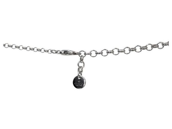 Gucci Collana Blind for Love in argento - vista 3