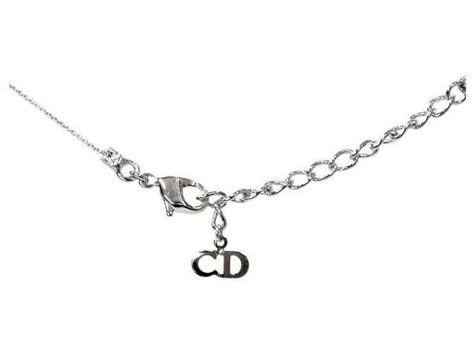Dior Colar Vertical CD Silver - vista 3