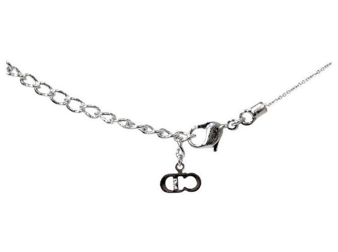 Dior Colar Vertical CD Silver - vista 4