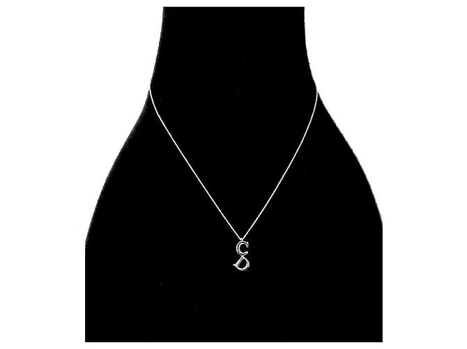 Dior Colar Vertical CD Silver - vista 5