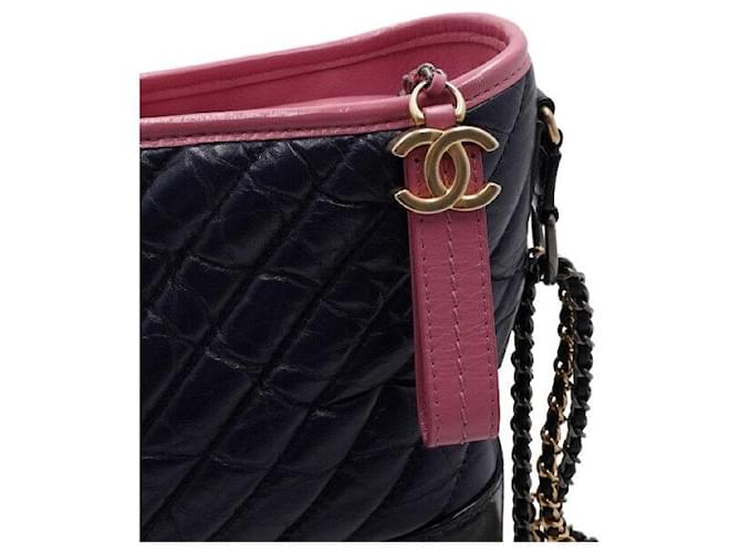 Chanel Borsa a tracolla hobo Blu - vista 10