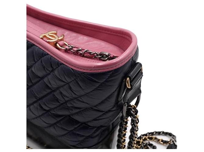 Chanel Borsa a tracolla hobo Blu - vista 11