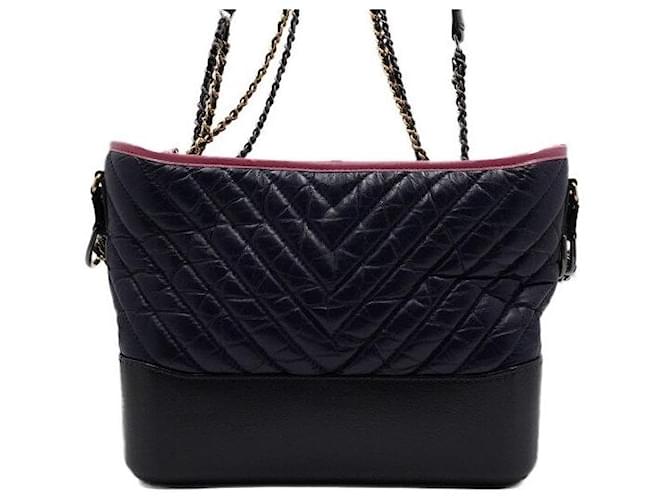 Chanel Borsa a tracolla hobo Blu - vista 4
