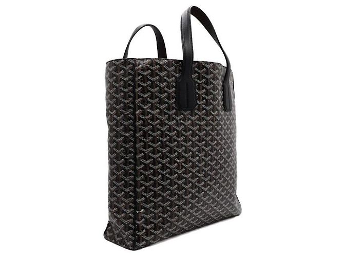 Goyard VOLTAIRE Cabas Black Tote Bag Nero - vista 3