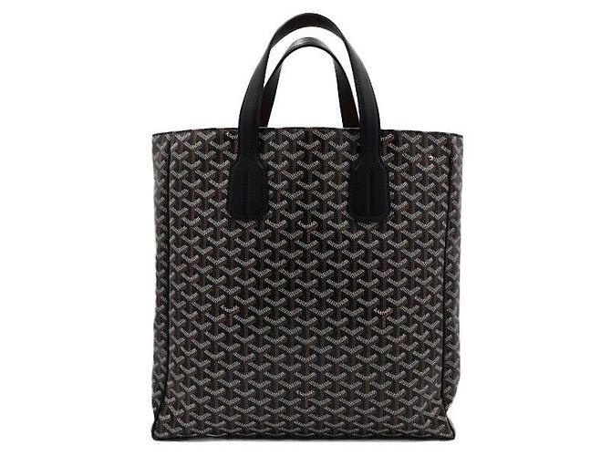 Goyard VOLTAIRE Cabas Black Tote Bag Nero - vista 4