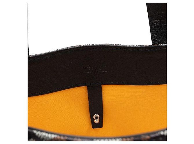 Goyard VOLTAIRE Cabas Black Tote Bag Nero - vista 7