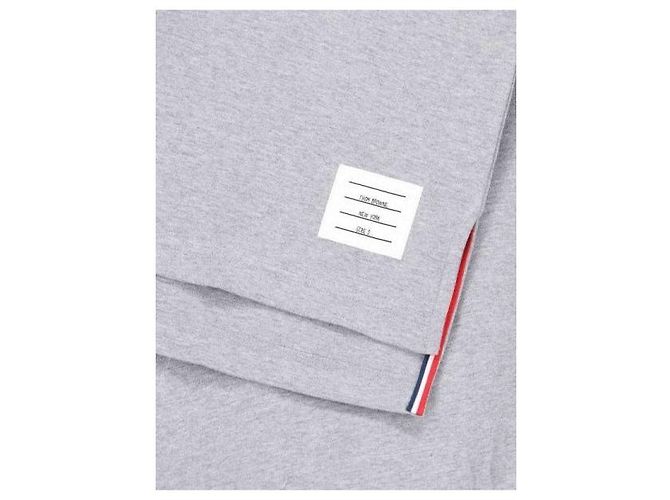 Thom Browne Baumwolle Rugby T-Shirt mit kurzen Ärmeln Braun - Ansicht 5