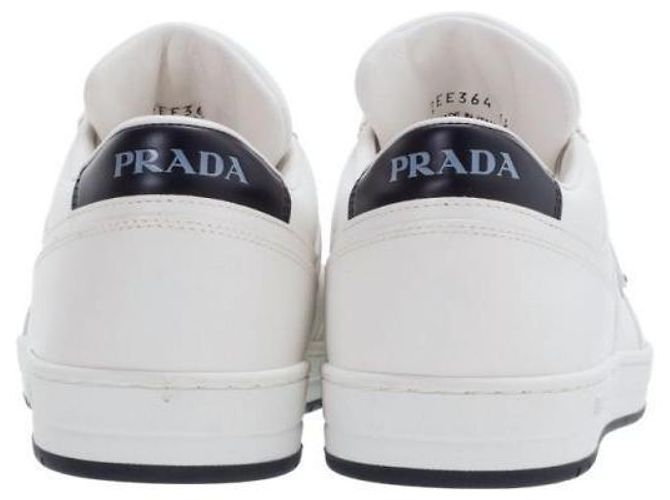 Prada Sneakers in pelle Downtown Logo - vista 6