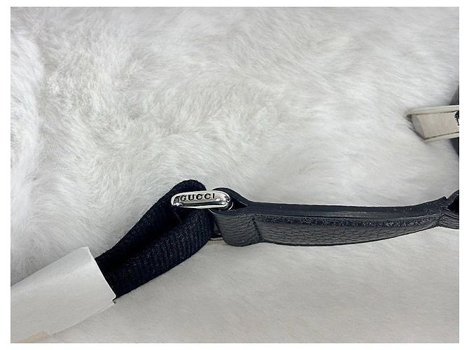 Gucci GG Jumbo Leder Crossbody Bag für Herren Schwarz - Ansicht 14