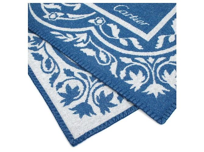 Cartier Coperta Panda in misto cashmere - vista 4