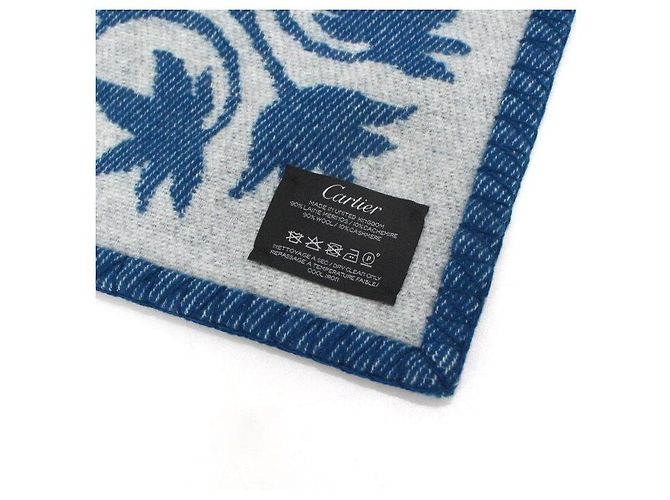 Cartier Coperta Panda in misto cashmere - vista 5