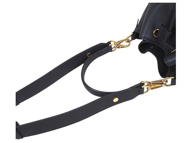 Bucket Louis Vuitton Beuteltasche Schwarz - Ansicht 3