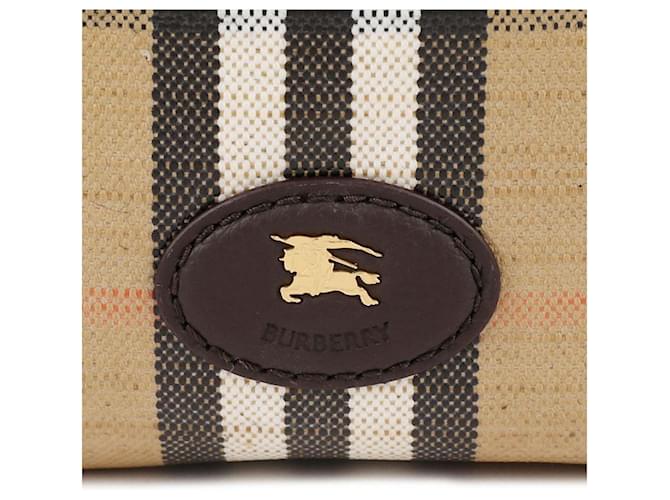 Burberry Borsa Duffel Mini Highland Marrone - vista 9