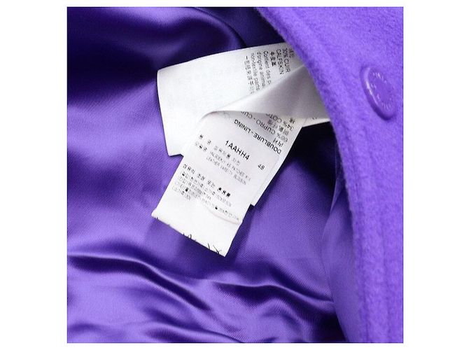 Louis Vuitton Multi-Patch Mixed Leather Varsity Jacket for Men Purple - view 6