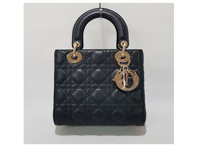 Dior Lady Small Black Preto - vista 2
