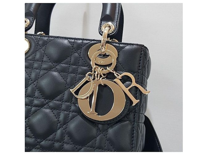 Dior Lady Small Black Preto - vista 3