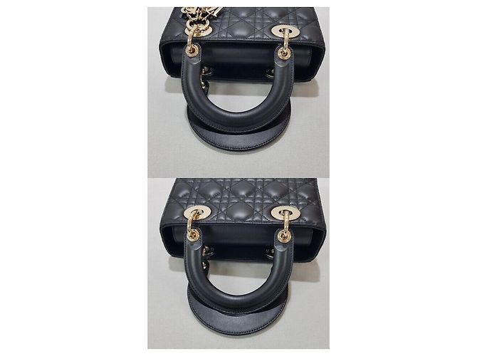 Dior Lady Small Black Preto - vista 6