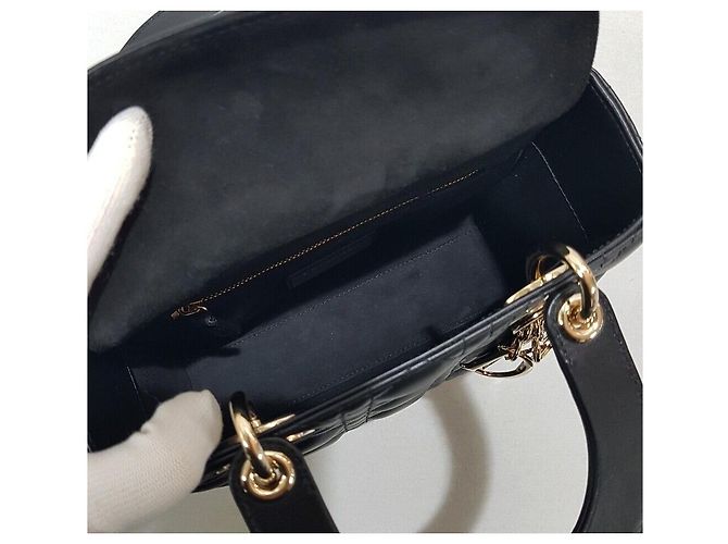 Dior Lady Small Black Preto - vista 9