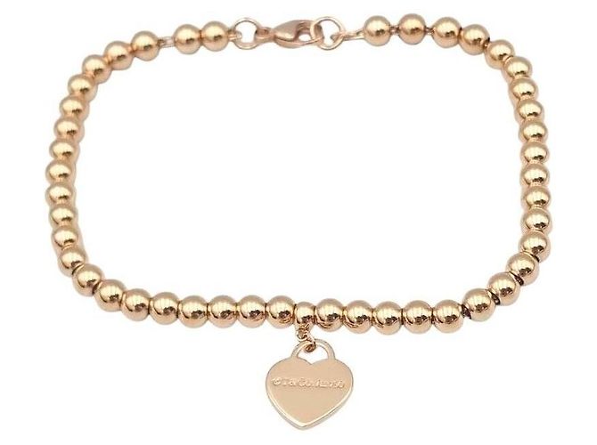 Tiffany & Co Bracciale Tiffany Return to Gold Rosa - vista 2
