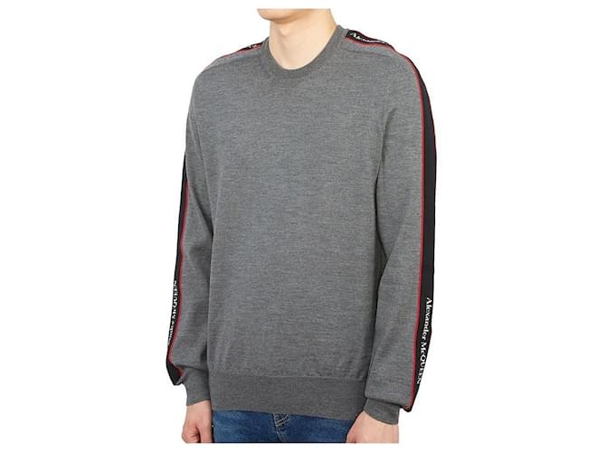 Alexander McQueen Pullover Braun Stoff Herren - Ansicht 3