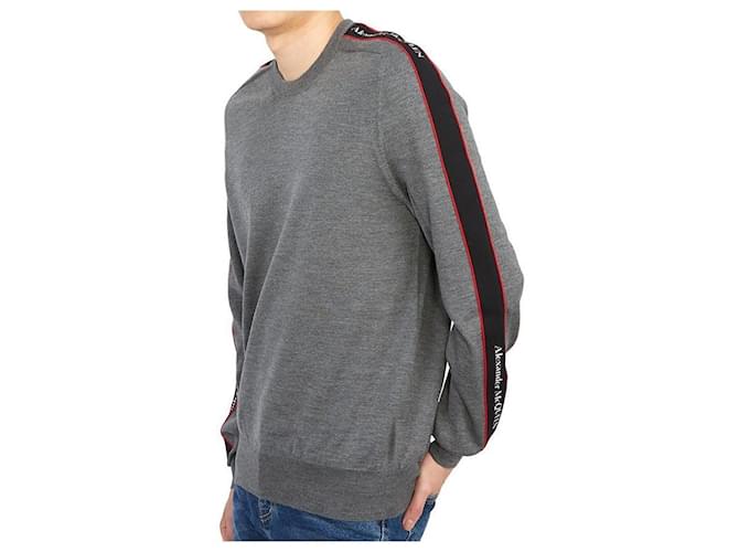 Alexander McQueen Pullover Braun Stoff Herren - Ansicht 7
