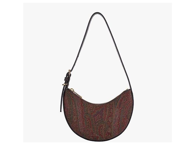 Etro Borsa a tracolla mini hobo Arnica in jacquard paisley - vista 2
