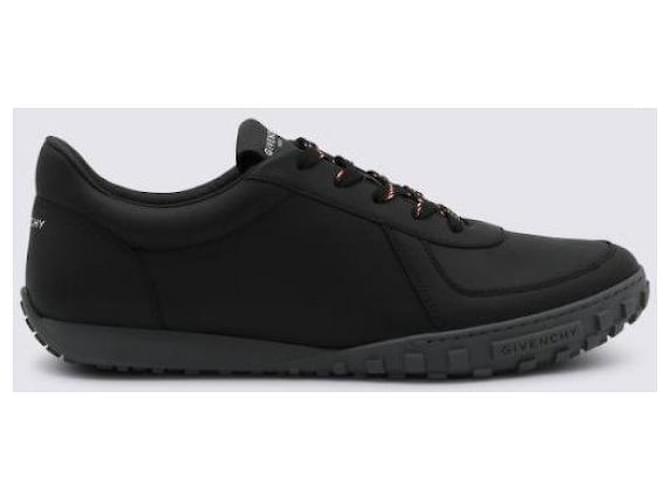 Givenchy Sneakers Leather Glide Nero - vista 4