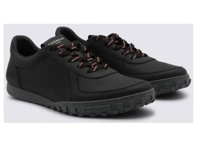 Givenchy Sneakers Leather Glide Nero - vista 5