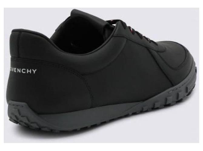 Givenchy Sneakers Leather Glide Nero - vista 6