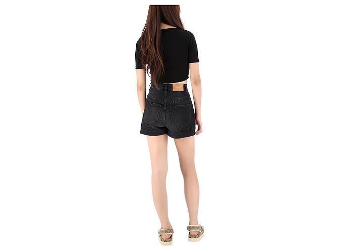 Gucci Sandali GG Supreme con cinturino in velcro - vista 15