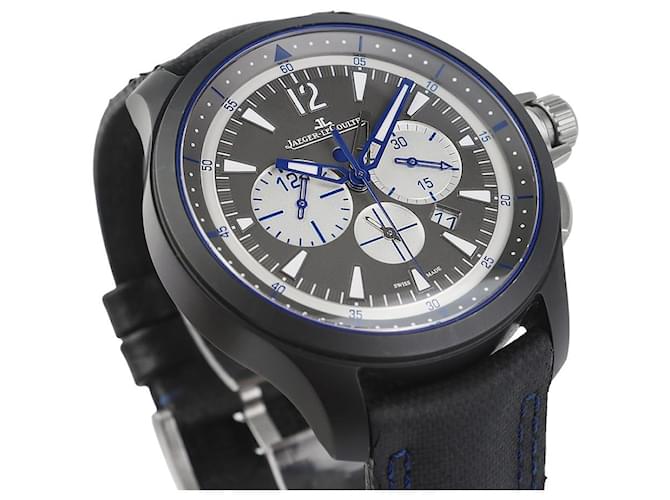 Jaeger Lecoultre Master Compressor Chronograph Ceramic GMT Nero - vista 2