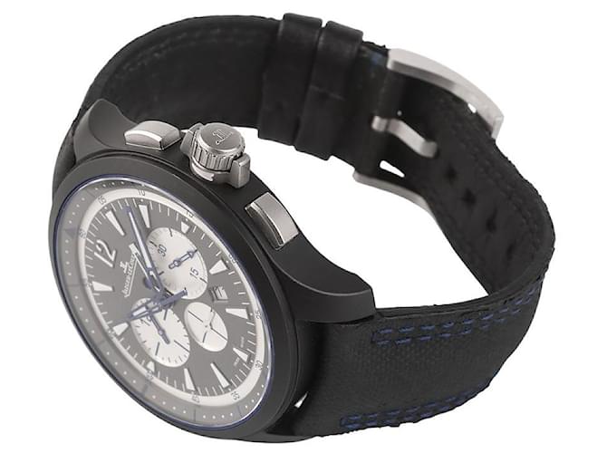 Jaeger Lecoultre Master Compressor Chronograph Ceramic GMT Nero - vista 3